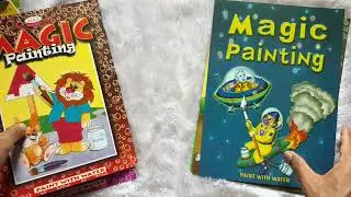 Magic Painting Books for Kids | Paint With Water | Mess-Free Fun! 🎨✨Magic Painting Book