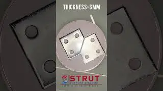 3 Hole Gusset Plate, Strut Support Systems,  #ytshorts