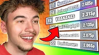 Je suis RENTRER dans le TOP MONDE sur d'Escape Tsunami sur Roblox !