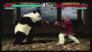 TEKKEN 3 Panda Arcade Mode