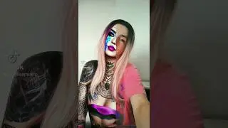 TRYING THIS ROCK N ROLL GOTH TATTOO GIRL FILTER TIKTOK VIRAL FILTER VIRAL TIKTOK BARBIE GIRL #SHORTS