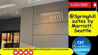 SpringHill Suites by Marriott -  Seattle#seattle #springhill #hotel #hotelstay #hotelreview