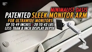Heavy Duty: Ergotron patented HX VESA Monitor Arm | odear