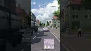 Таймлапс маршрута А1. Timelapse of route A1. Zeitraffer der Strecke A1.#bus#transport#transportfever