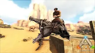 Kaprosuchus Evcilleştirme ve Ev - ARK: Scorched Earth  #6