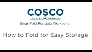 COSCO Folding Workbench- How to Fold