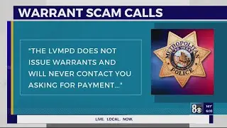 Metro police issue phone scam warning, scammers claiming to be LVMPD representatives
