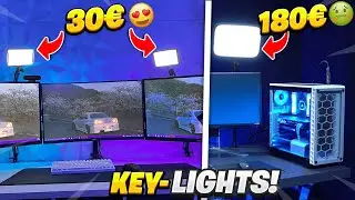 Die BESTE STREAMER BELEUCHTUNG f&uuml;r 30 EURO!🤑 Alternative zu Elgato Key-lights!