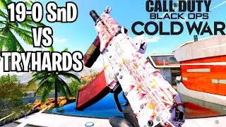 Cold War SnD 19-0 Vs Tryhards (COD BOCW) Black Ops Cold War Search and Destroy Gameplay