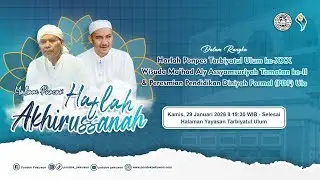 🔴(LIVE) MALAM PUNCAK HAFLAH AKHIRUSSANAH PONDOK PESANTREN TARBIYATUL ULUM KE-XXX