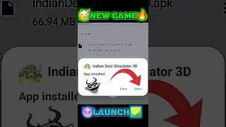 NEW GAME LAUNCH HO GAYA 🥳 INDIAN DESI SIMULATOR 3D GAME #indiandesisimulator3dnewupdate#shorts