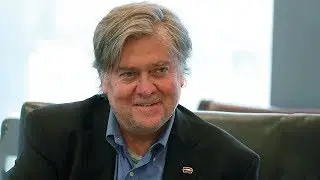 White House Chief Strategist, Steve Bannon leaves