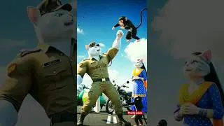 Army Brother Fights Bandar Raksha Bandhan Special | Emotional Cat Story#cat #ai #army  #catstory