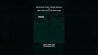 Mohammad Ahsan / Hendra Setiawan and Hoon Thien How / Tan Wee Kiong at Japan Open 2014 (Set 2) (P3)