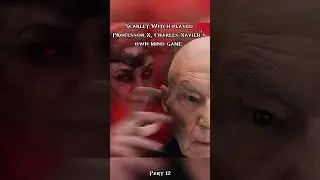 X-Men Professor X dares to fight Scarlet Witch. #doctorstrange #wanda #marvel #shorts