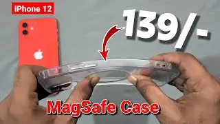 139 Rupaye 👍 Best iPhone 12 Magsafe Case || Apple iPhone 12 Transparent Case || iPhone 12 Back Cover
