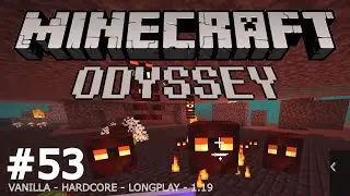 Episode 53 - Vanilla Minecraft Hardcore Longplay -  Wither skeleton skulls  - No Commentary - NoAds