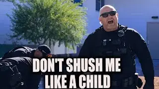 IDIOT FAT COP Never Learns &mdash; Gets OWNED Repeatedly! | First Amendment Audit