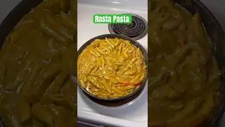 Rasta Pasta just hits DIFFERENT 🔥🍝 #foodshorts #pasta #homemadefood #rastapasta