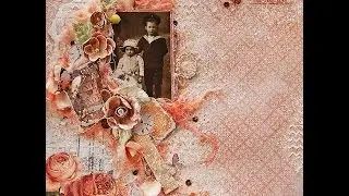 Beautiful Memories-Mixed Media layout-My Creative Scrapbook