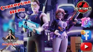 Cyberpunk Hero juego offline estilo mazmorras 
