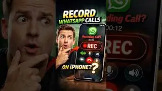How to Record WhatsApp Calls on iPhone | 2026 Trick #shorts