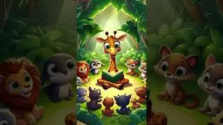 Gerald, The Jungle's Story Teller 🦒✨#CuriousKids #ReadingAdventure #EmpathyStories #familyreading
