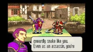 Damian vs Wire Fire emblem 7 boss recruitment