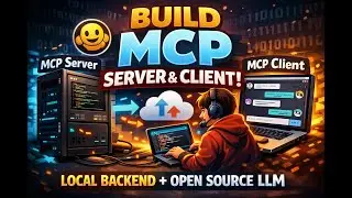 Создание MCP-сервера и клиента || с использованием локального бэкенда и открытого исходного кода ...