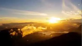Beautiful Sunrise Time Lapse - Adam's Peak - Sri Lanka - [Shot with the GoPro HD Hero 2]
