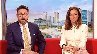 BBC Breakfast presenters Sally Nugent and Jon Kay burst into tears after the show's moment