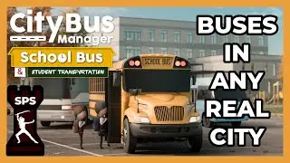 Создавайте автобусы для любого реального города - City Bus Manager - DLC 