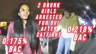 2 Drunk Girls BOTH Arrested for OVI After Catfight in the Road
