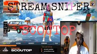 SCOUT KILLED BY STREAM SNIPER|SCOUT GETS ANGRY ON STREAM SNIPER