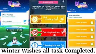 Winter Wishes Timed Research Pokemon Go | Pokemon Go Holidays Part 2 | Pokemon Go New Event/Research