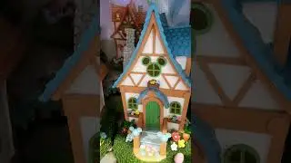 Super Cute Disney Village &Train: #disney #pooh #disneycharacter #fun #village  #disneytreasure