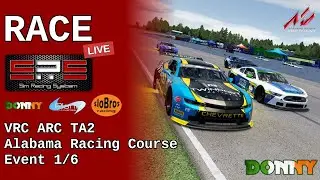 Live Race | SRS | VRC ARC TA2 | Alabama Racing Course | Event 1/6 | AC