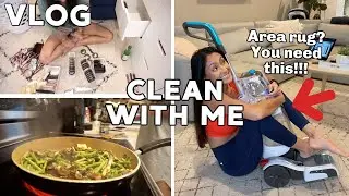Vlog | Clean With Me , Declutter, & Easy Dinner Idea