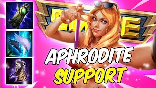 BEST MASTERS APHRODITE SUPPORT BUILD - SMITE MASTERS CONQUEST