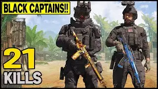 BLACK CAPTAINS!! - 21 KILLS DUO VS SQUAD - CALL OF DUTY MOBILE BATTLE ROYALE