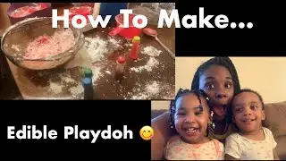 How To Make Edible Play-Doh/ One Mom Vs.Two Sets Of Twins