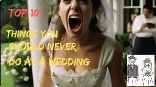 Top 10 Things You Should Never Do at a Wedding