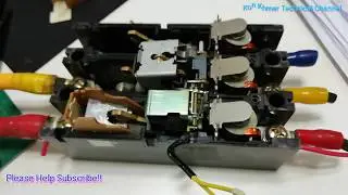 Inside MCCB Breaker 3P63A (Hitachi F-100RB)