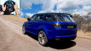 Land Rover Range Rover Sport SVR | Forza Horizon 5 | Logitech g29 gameplay