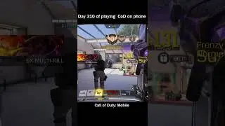Day 310 of playing on Phone: CoD Mobile #callofduty #cod #codm #gaming