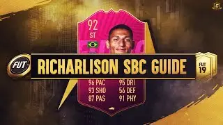 FIFA 19 FUTTIES Richarlison SBC Guide - 92 Rated, 275k Spend & 155K Worth of Packs