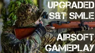 Upgraded S&T SMLE Lee-Enfield No1 MK3 #airsoft #gameplay 