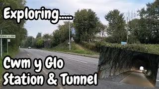 Exploring...... Cwm y Glo Station site and Railway Tunnel - abandoned station - Llanberis branch