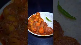 Bihari Style Egg Curry ASMR | anda curry recipe #shorts