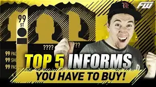 FIFA 18 - TOP 5 CHEAP INFORM BEASTS YOU NEED TO BUY!